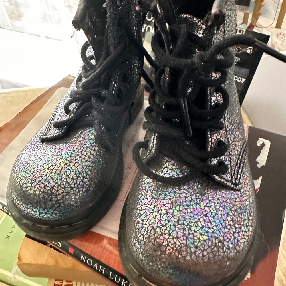 Doc martens shimmery
